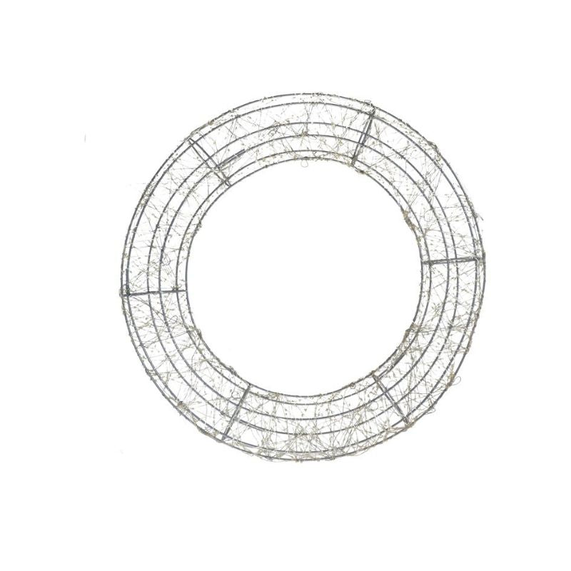 Kurorë metalike me ndriçim LED, SILVER