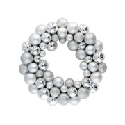 Kurorë Krishtlindjesh Silver , 36 cm