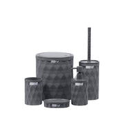 Set aksesorë tualeti DIAMOND, 5 pjesë