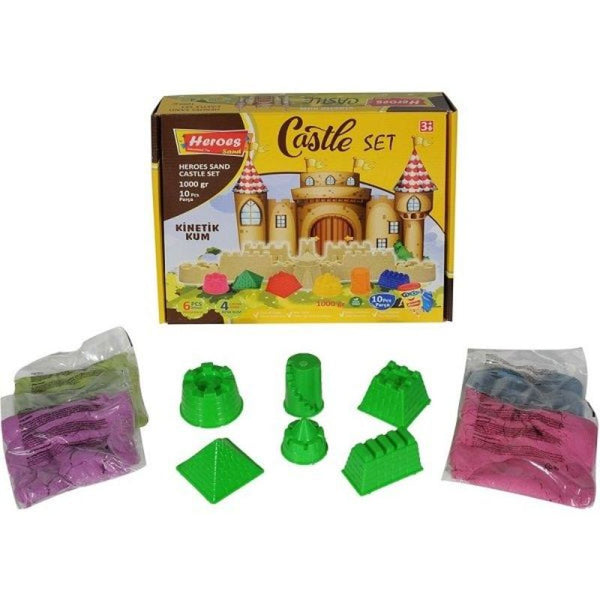 Set Heroes Sand dhe Castle Molds