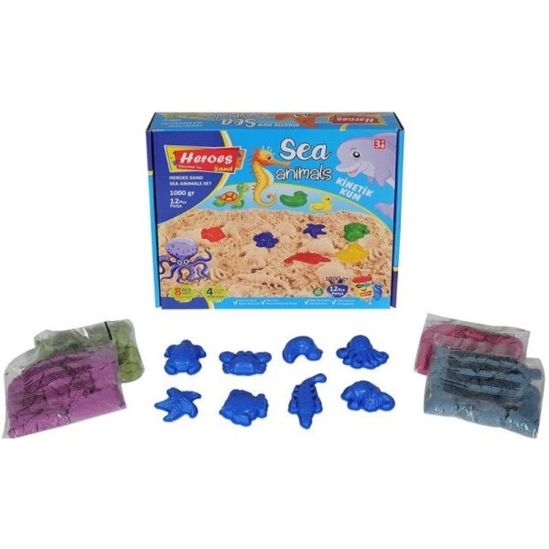 Set Heroes Sand dhe Sea Animals Molds