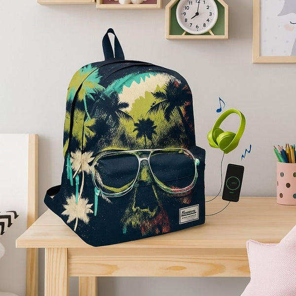 Çantë shpine me USB dhe fishë AUX