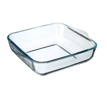 Square glass pan 22 cm