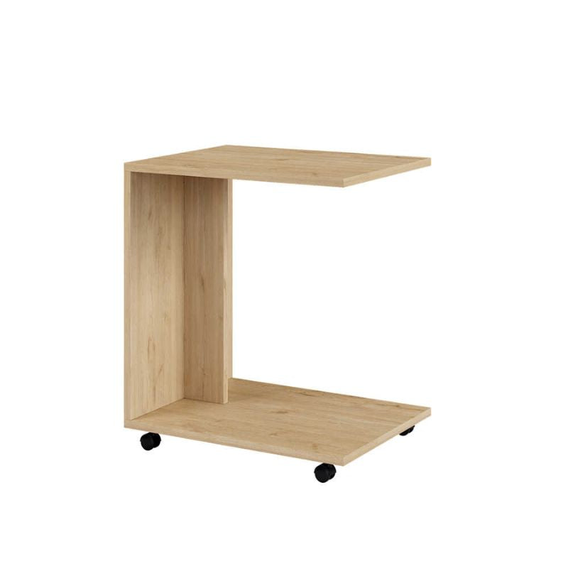 Tavolinë anësore ngjyrë lisi