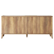 Kredencë ngjyrë arre me 4 dollape