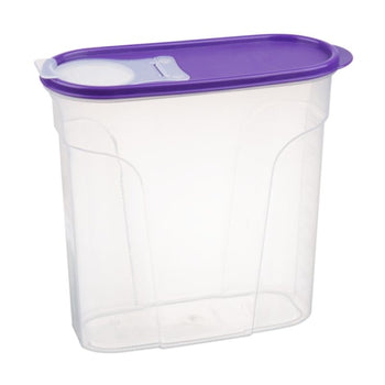 Cereal container with lid