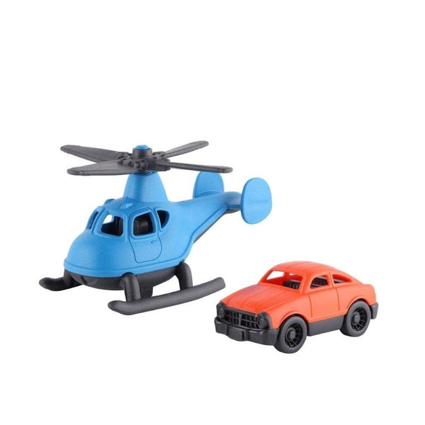 Set lodër makinë + helikopter