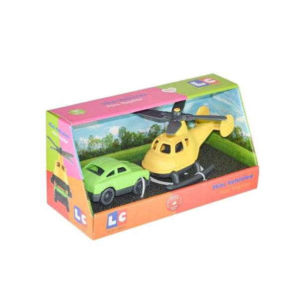 Set lodër makinë + helikopter