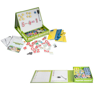 Tabelë magnetike me figura matematike