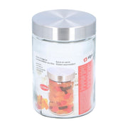 Kavanoz qelqi me kapak alumini, 1200ml