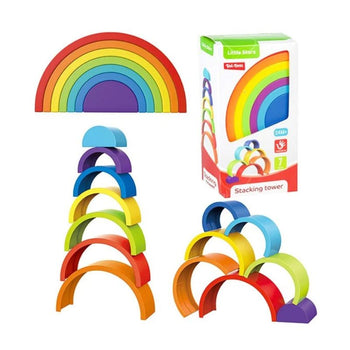 Lodër formuese për fëmijë RAINBOW TOWER