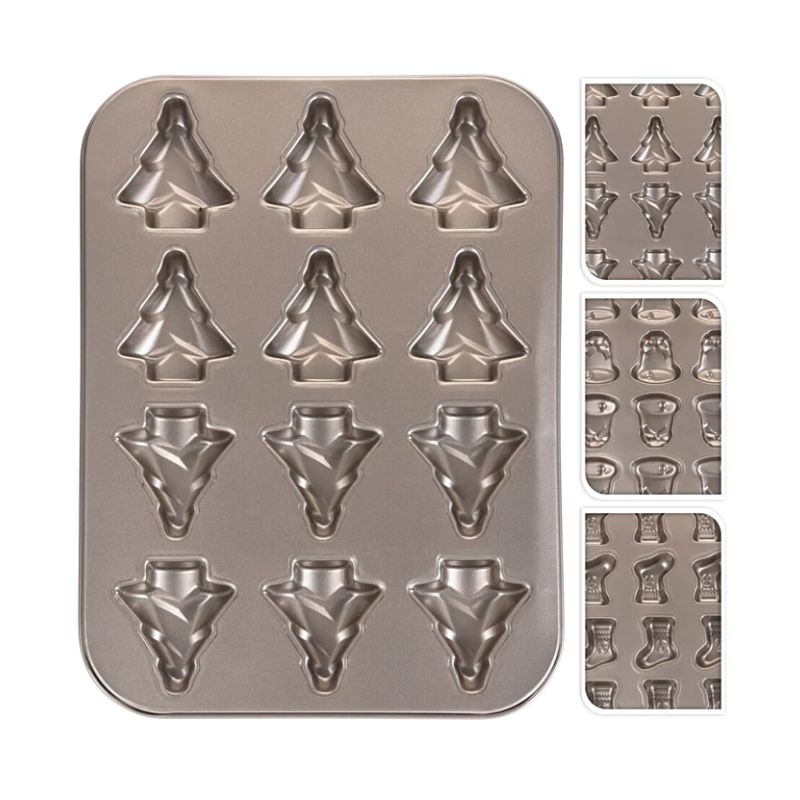 Tavë minicake me 12 ndarje