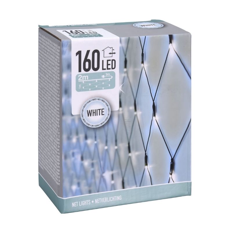 Rrjetë ndriçimi 160 drita led