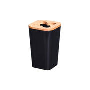 Mbajtëse për furca dhëmbesh me kapak bamboo