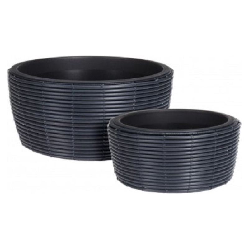 Set vazo rrethore, 2 copë
