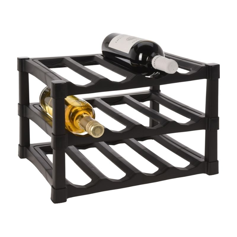 Mbajtëse shishe vere, 3 hapësira