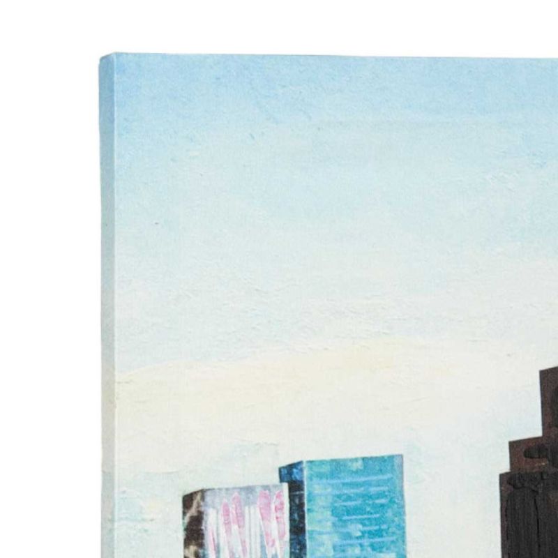 Kanavacë me pamje qyteti  60x110 cm