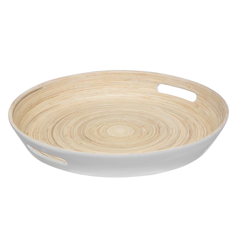 Tabaka rrethore bamboo 42 cm
