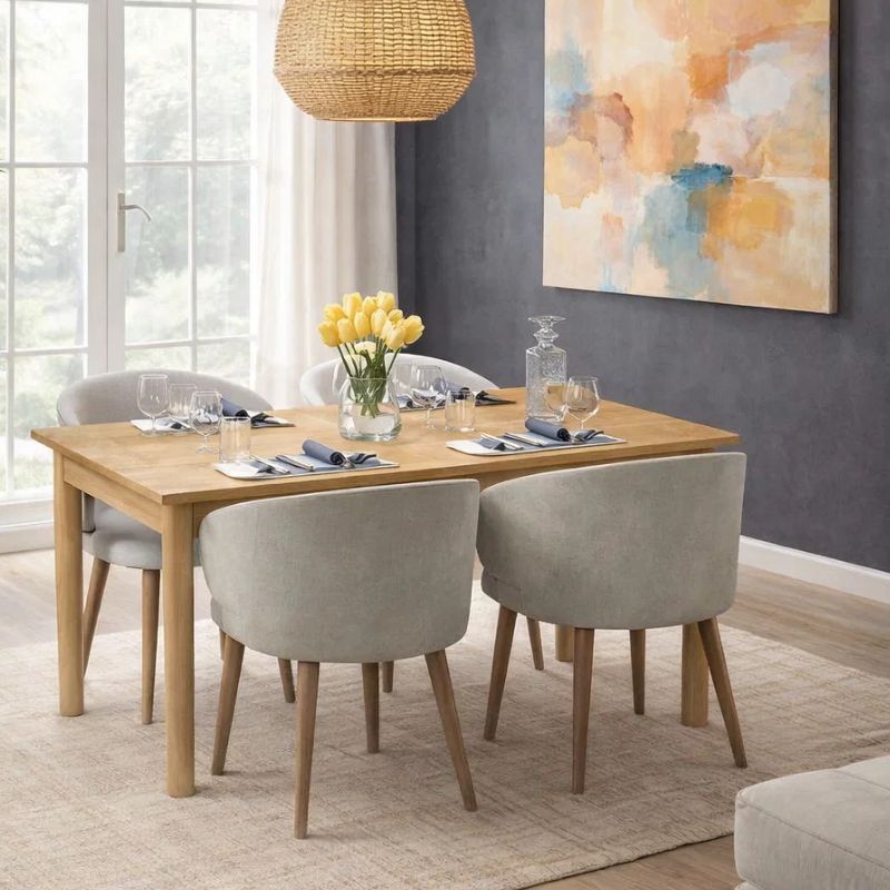 Tavolinë ngrënie BOHEM 160x78x90cm