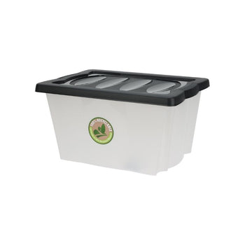 Storage box with lid