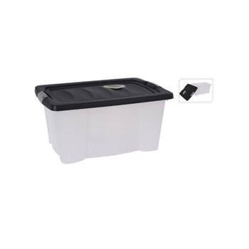 Storage box with lid