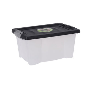 Storage box with lid