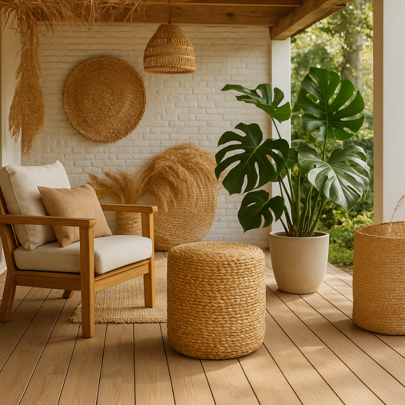 Pupe rrethore Natural 40 x 40 x 40 cm