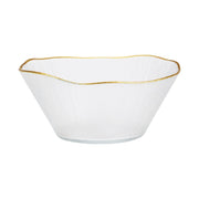 Tas qelqi me detaje gold, 21 cm