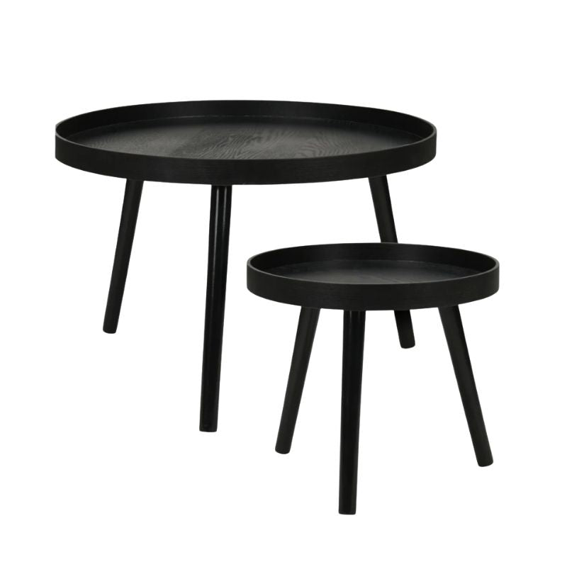 Set tavolinash Black, 2 copë