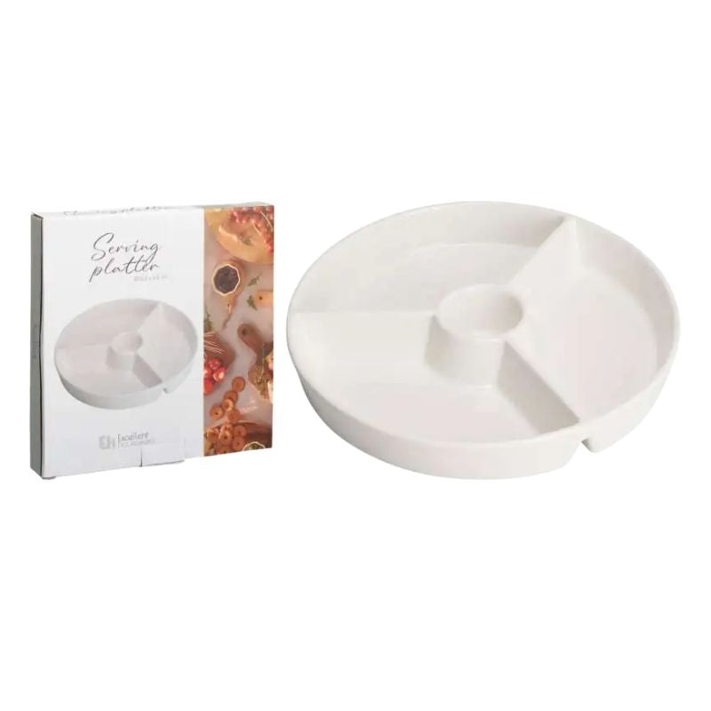 Pjatë porcelani SNACK , 26 CM