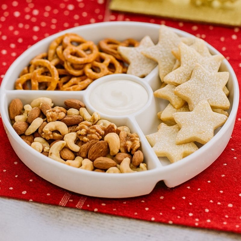 Pjatë porcelani SNACK , 26 CM
