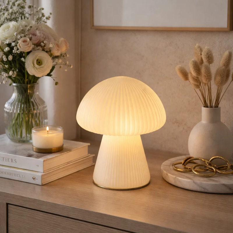 Abazhur led Mushroom 12x15 cm