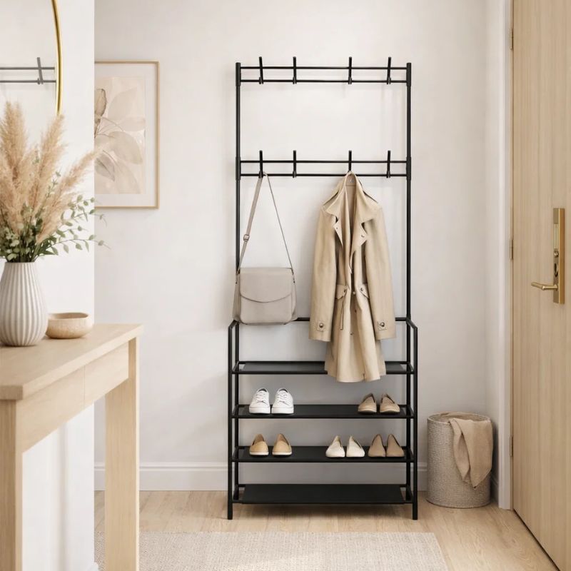 Raft këpucësh  dhe rrobash me 4 kate