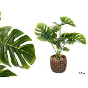 Vazo me lule artificiale Leaf Rib