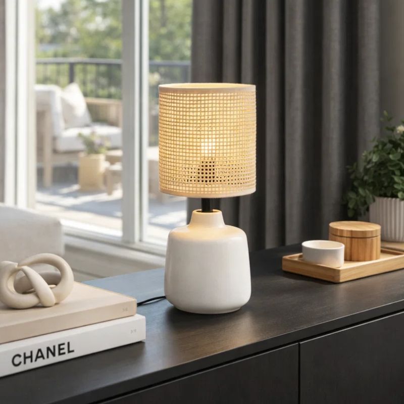 Ndriçues tavoline WHITE