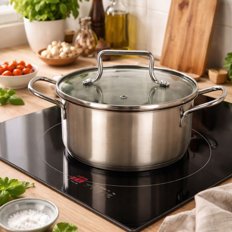 Tenxhere inoksi 18 cm