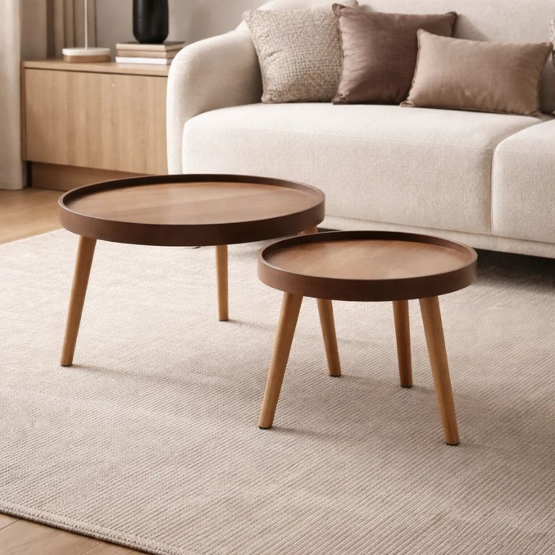 Set tavolinash Cappuccino, 2 copë