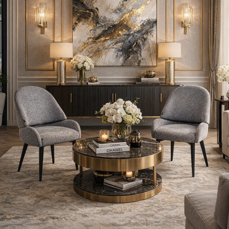 Karrige statike Florence, Grey