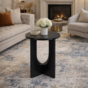 Wooden table, Black