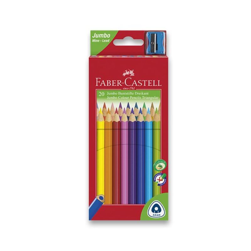 Ngjyra druri Tringular Jumbo F.Castell