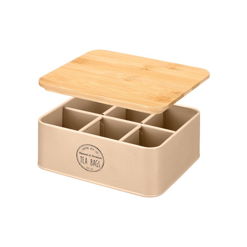 Organizues me ndarje me kapak bamboo, Bezhë