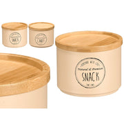 Kavanoz me kapak Bamboo