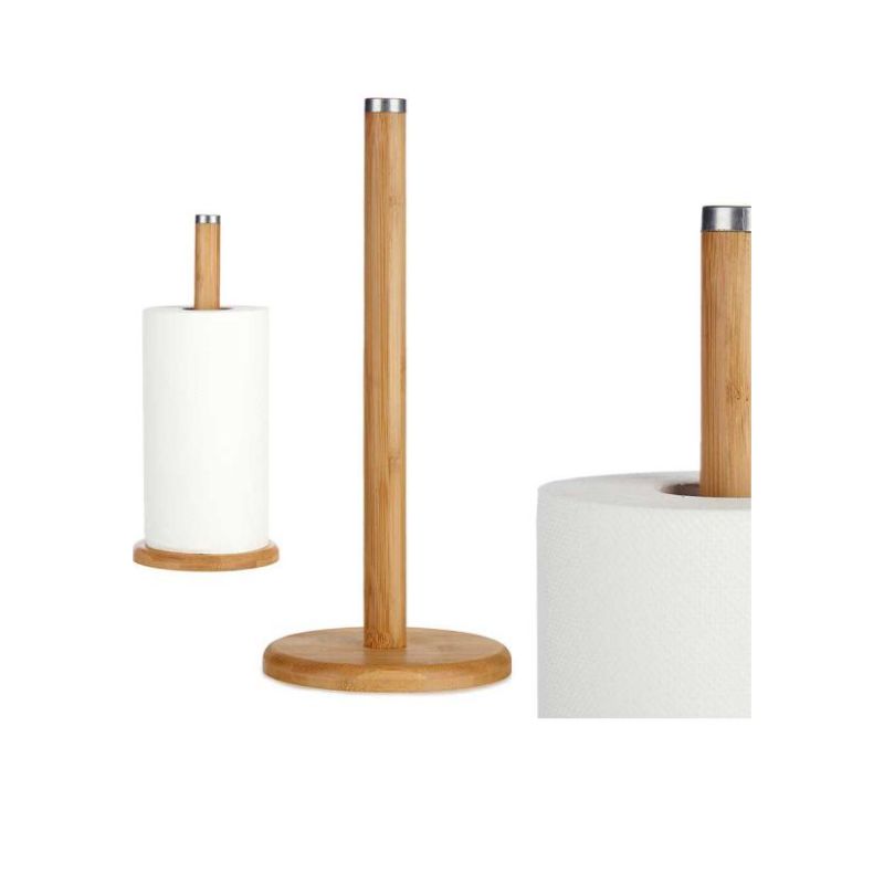 Mbajtëse letre kuzhine bamboo