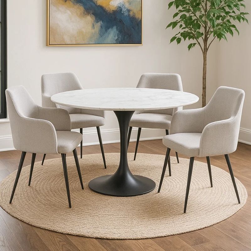 Karrige me krahë RAELLA, Bardhë