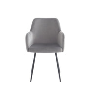 Karrige me krahë RAELLA, Gri