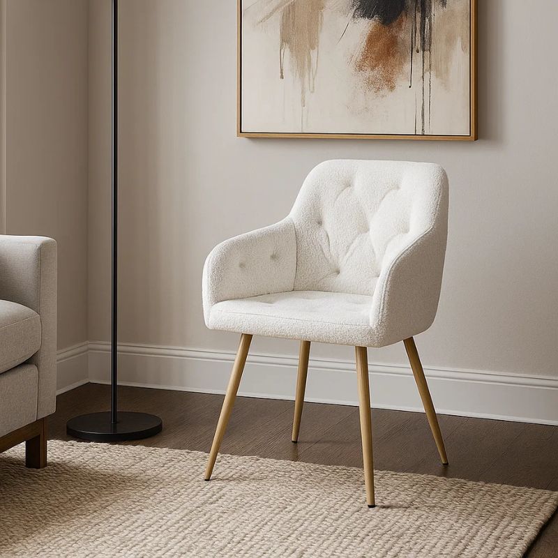 Karrige me krahë LAENA, E Bardhë