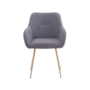 Karrige me krahë VISERA, Teddy - Gri