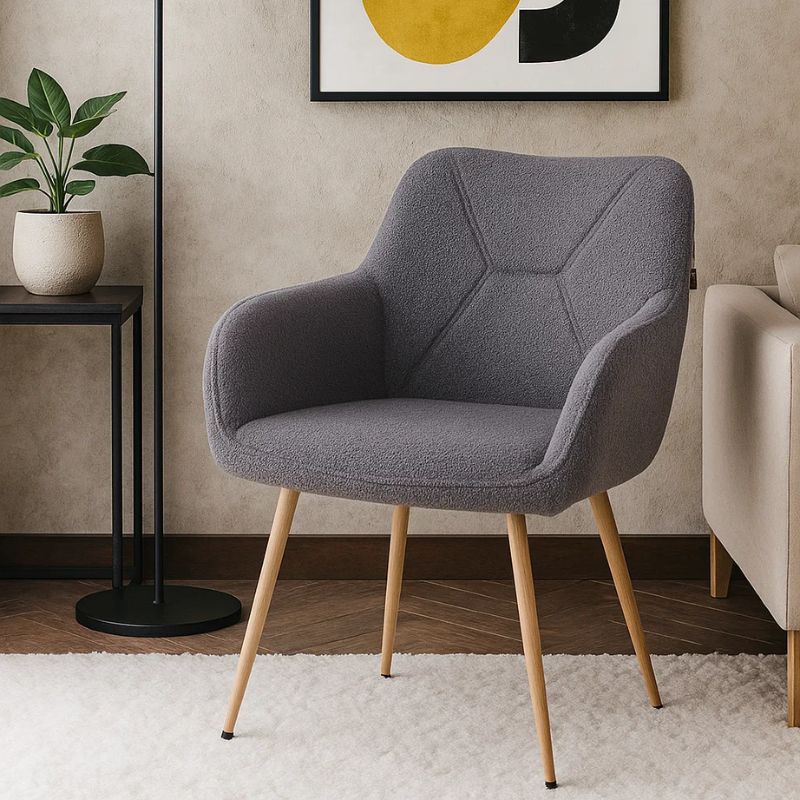 Karrige me krahë VISERA, Teddy - Gri