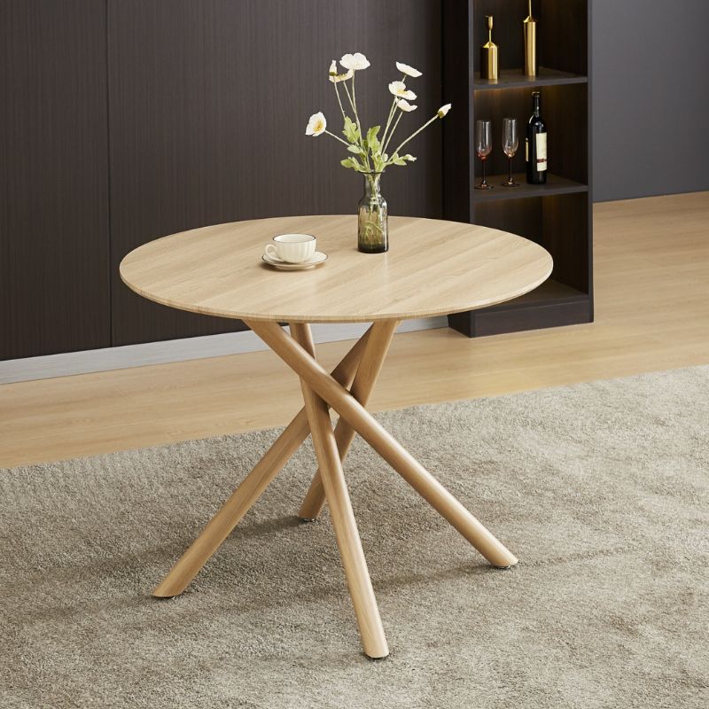 Tavolinë rrethore THEO, Φ100 x 75 cm