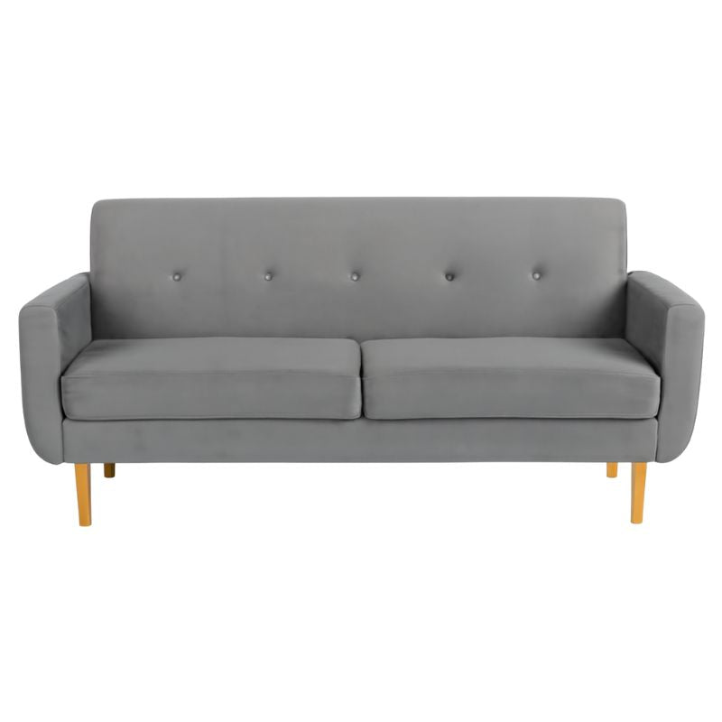 Divan 2-vendësh PEARL, Dark Gray